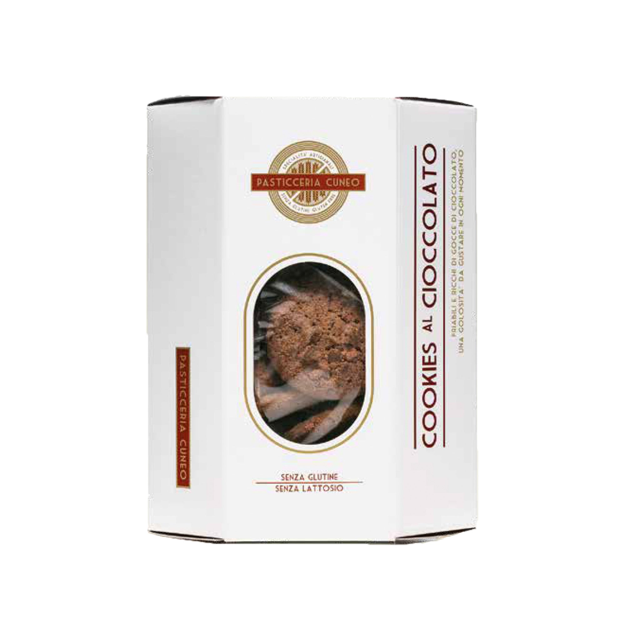 Cookies al Cioccolato senza glutine e senza lattosio - 200g