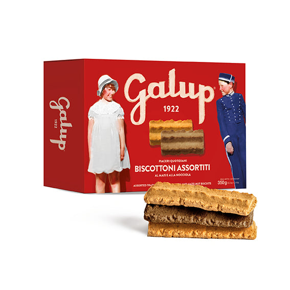 Biscottoni assortiti al mais e nocciola 350g