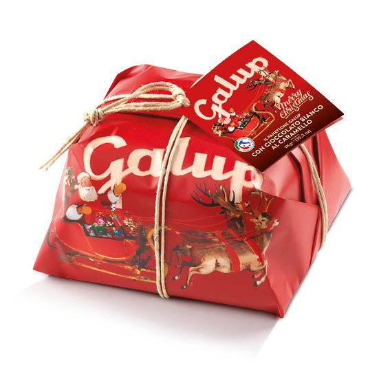 Panettone Gran Galup con gocce di cioccolato al caramello 1000g