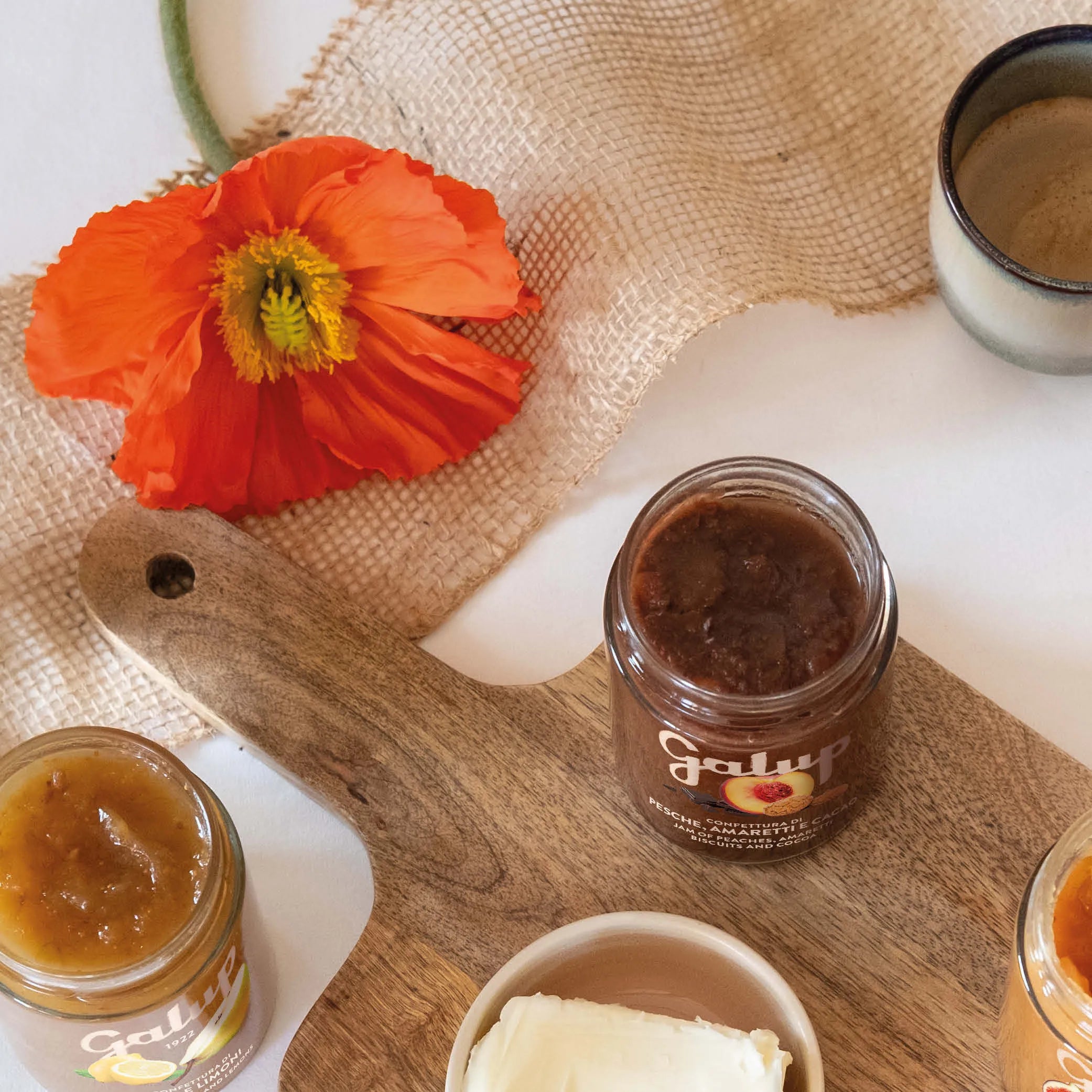 Crema di Pesche, Amaretti e Cacao | Novità| 350g