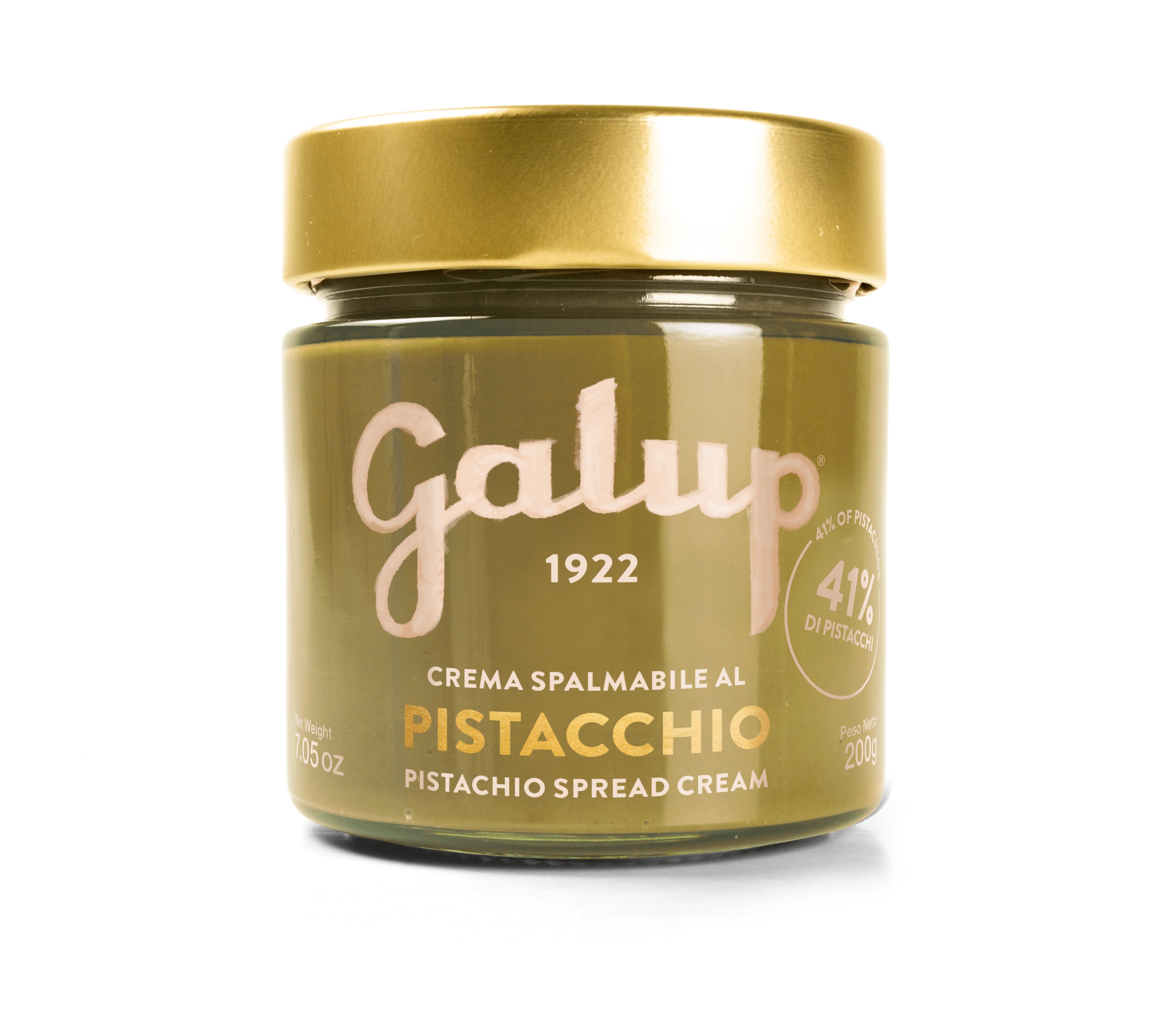 Crema spalmabile al Pistacchio 41%