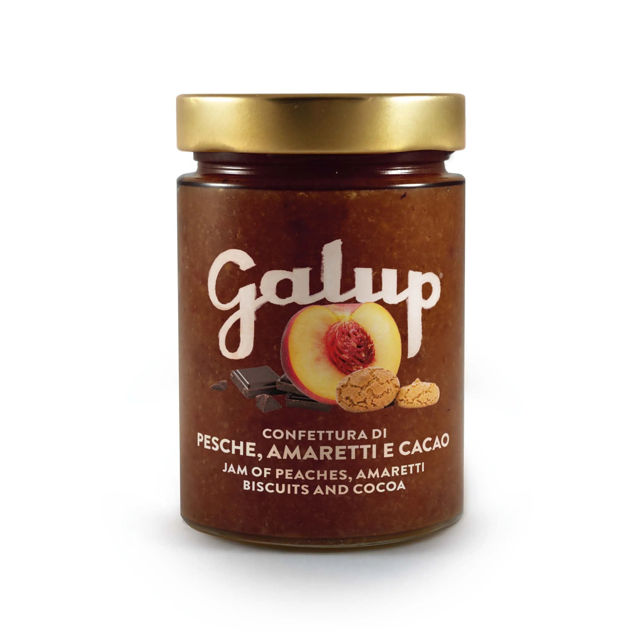 Crema di Pesche, Amaretti e Cacao | Novità| 350g