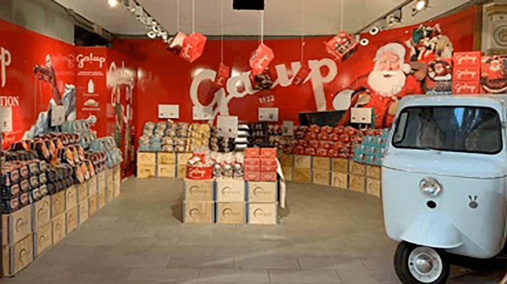 GALUP APRE UN TEMPORARY CORNER NATALIZIO PRESSO EATALY TORINO - Galup® Store Ufficiale