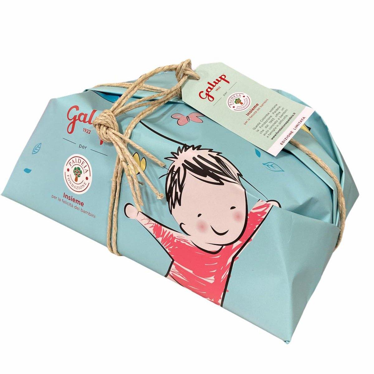 La colomba Galup per Fondazione Paideia ha il sapore della solidarietà - Galup® Store Ufficiale