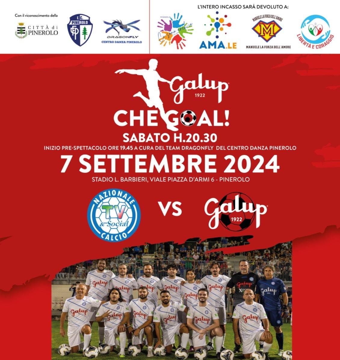 Galup che Goal! Un evento di solidarietà a Pinerolo