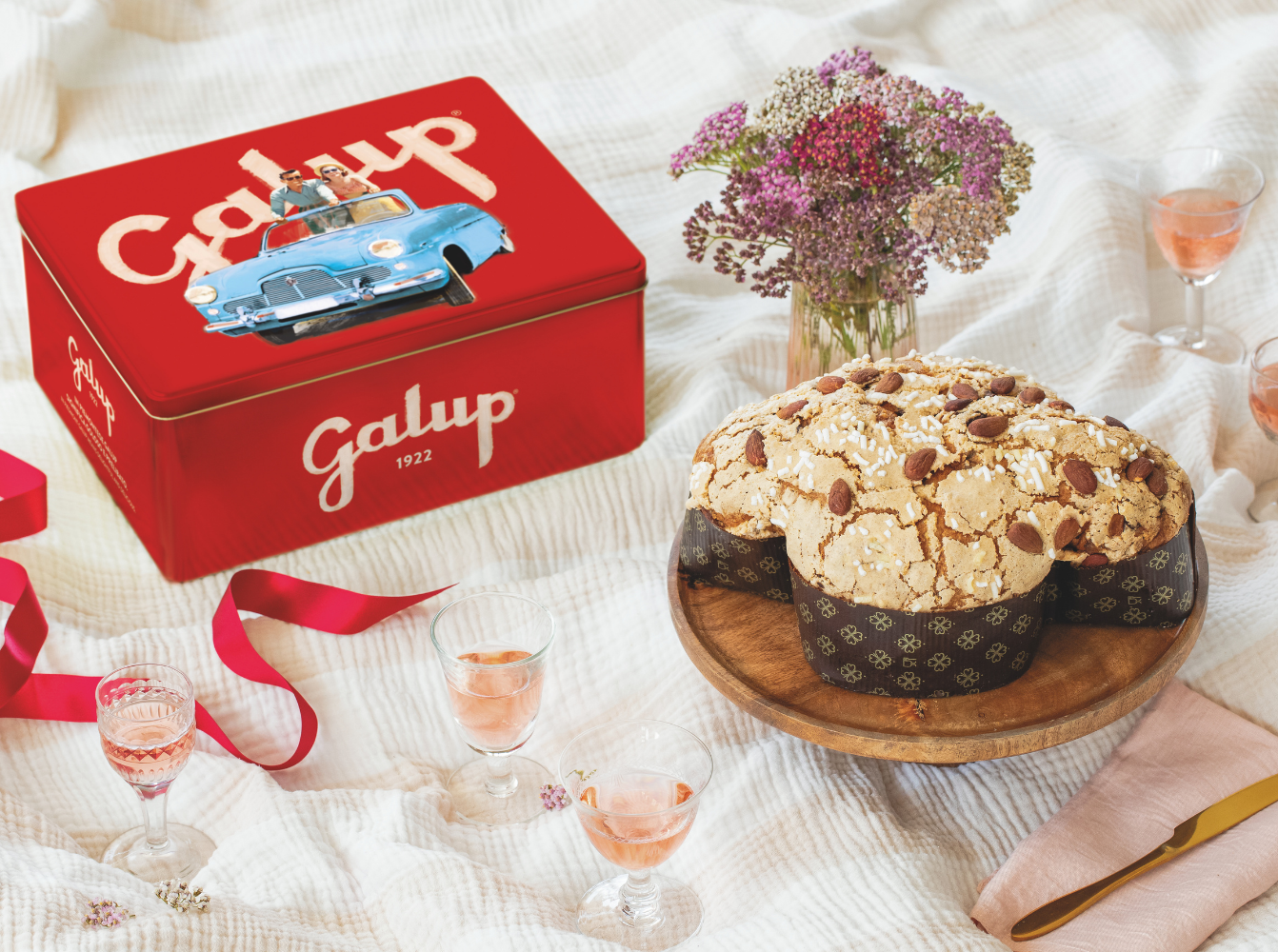 Colomba Gran Galup pere e cioccolato - 1000G