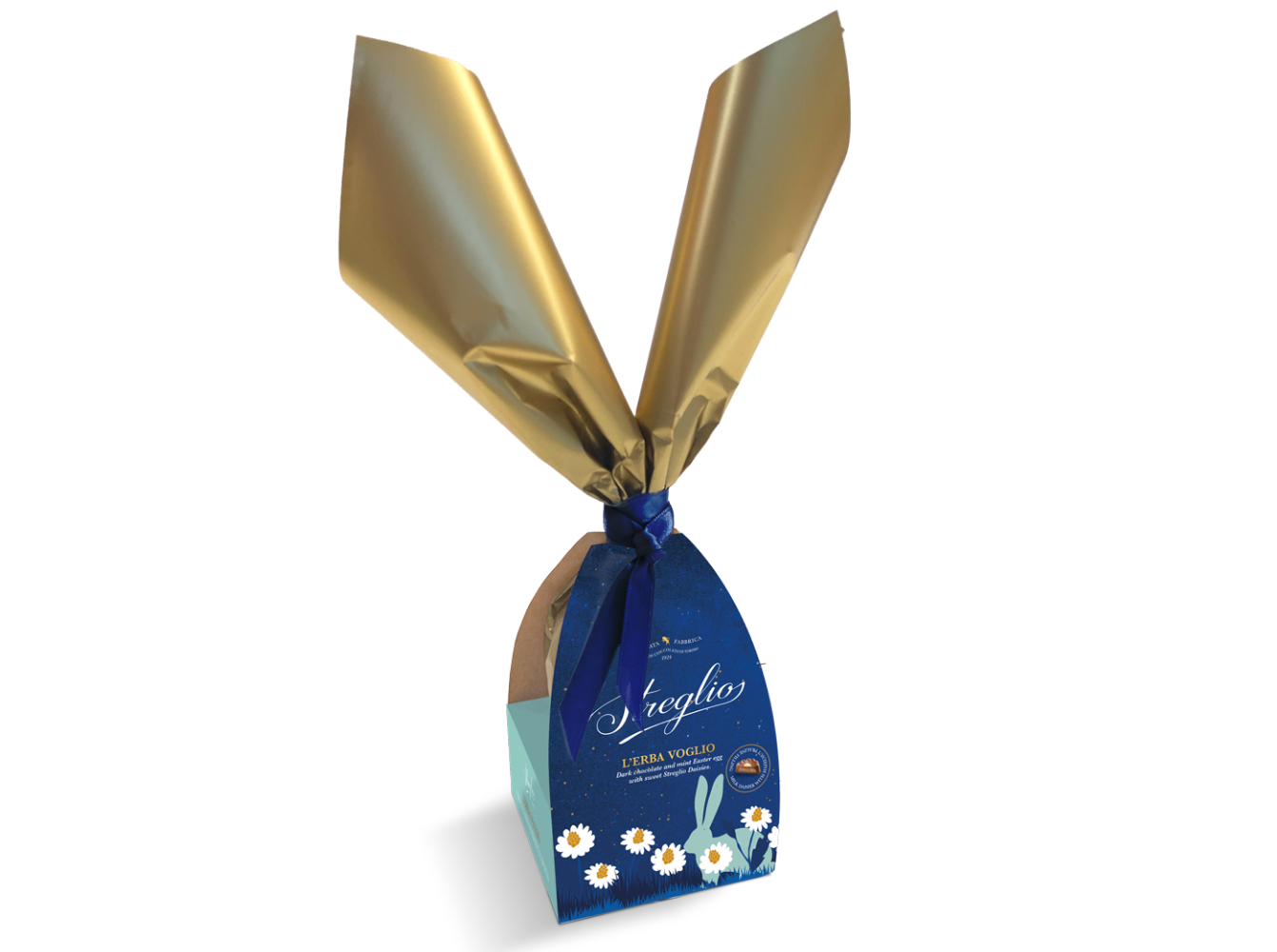 Streglio l'Erba Voglio | Fondente e Menta, con Margherite Streglio - 300G