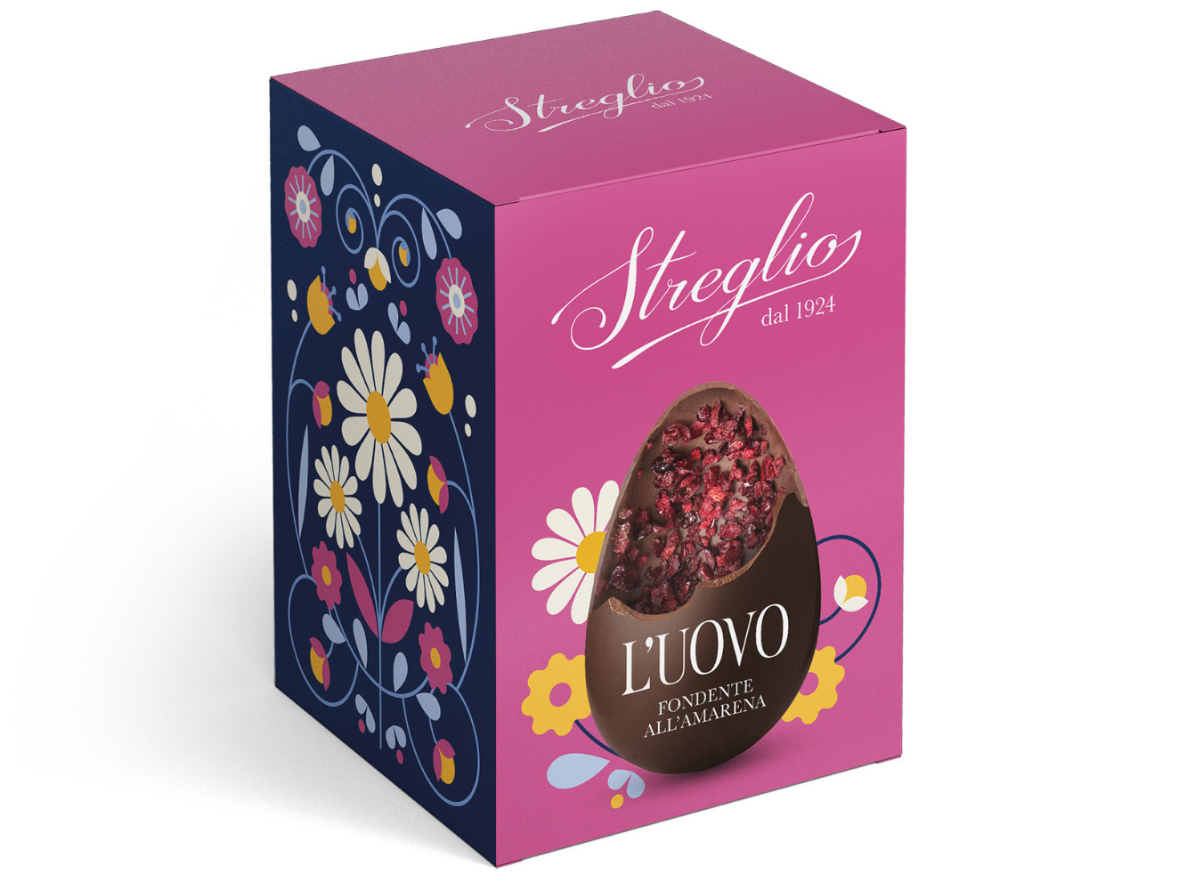 L'uovo Le Margherite, fondente all'amarena - 90G