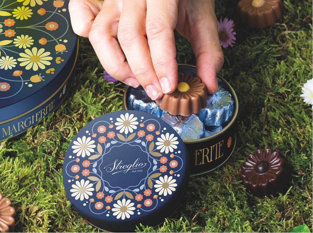 CONFEZIONI IN LATTA MARGHERITE - 55G