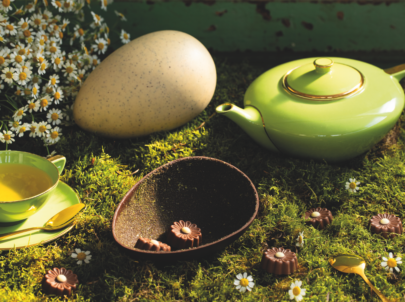 Streglio l'Erba Voglio | Bianco e Caffè, con Margherite Streglio - 300G