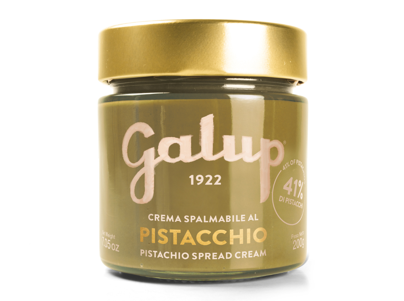 Crema spalmabile al Pistacchio 41% - 200G