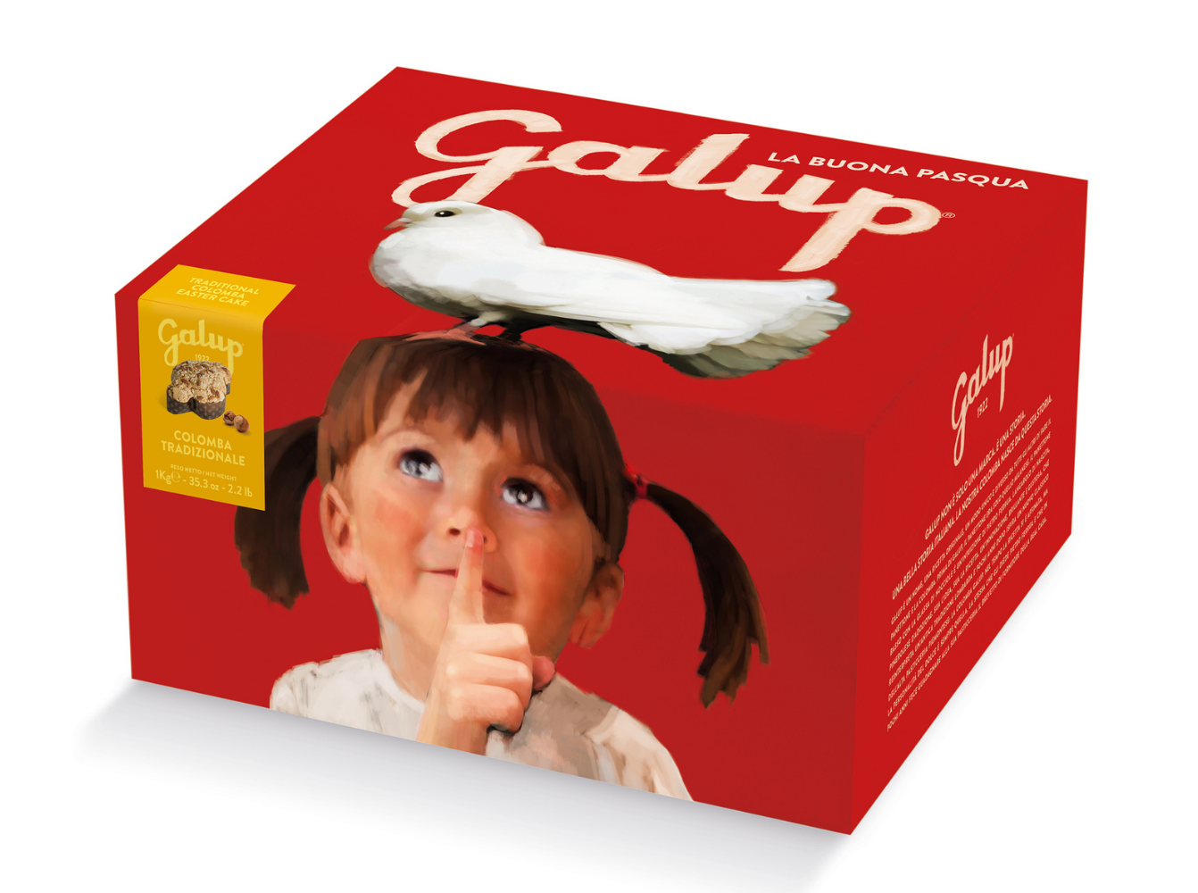 Colomba Gran Galup Tradizionale - 1000G