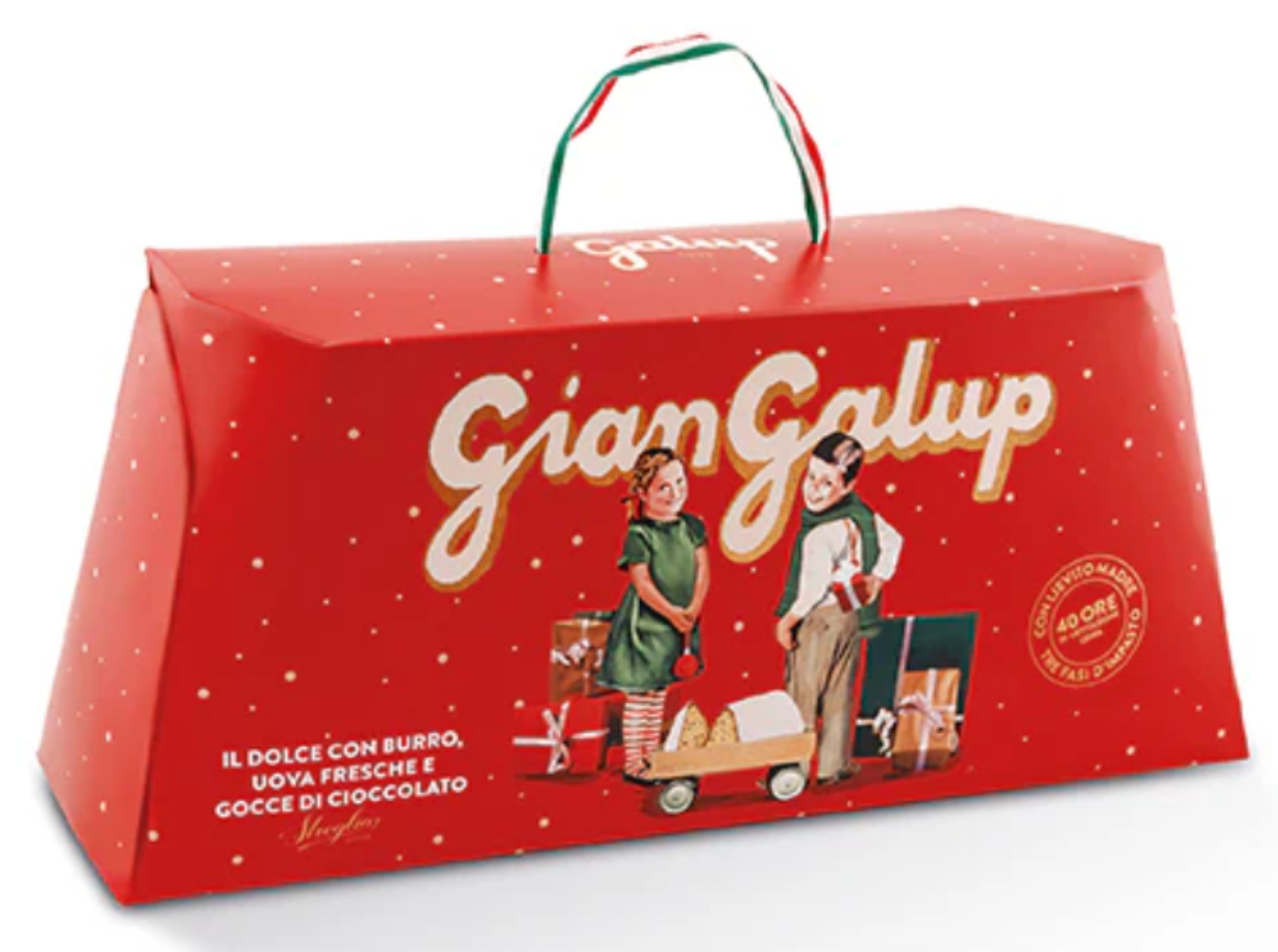 Giangalup con gocce di cioccolato Streglio - 500G