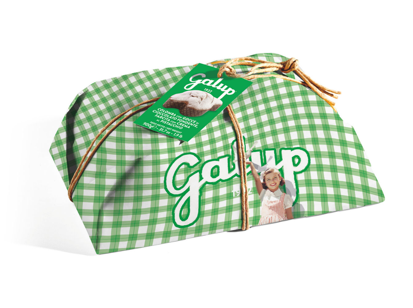 Colomba farcita Pistacchio - 900G