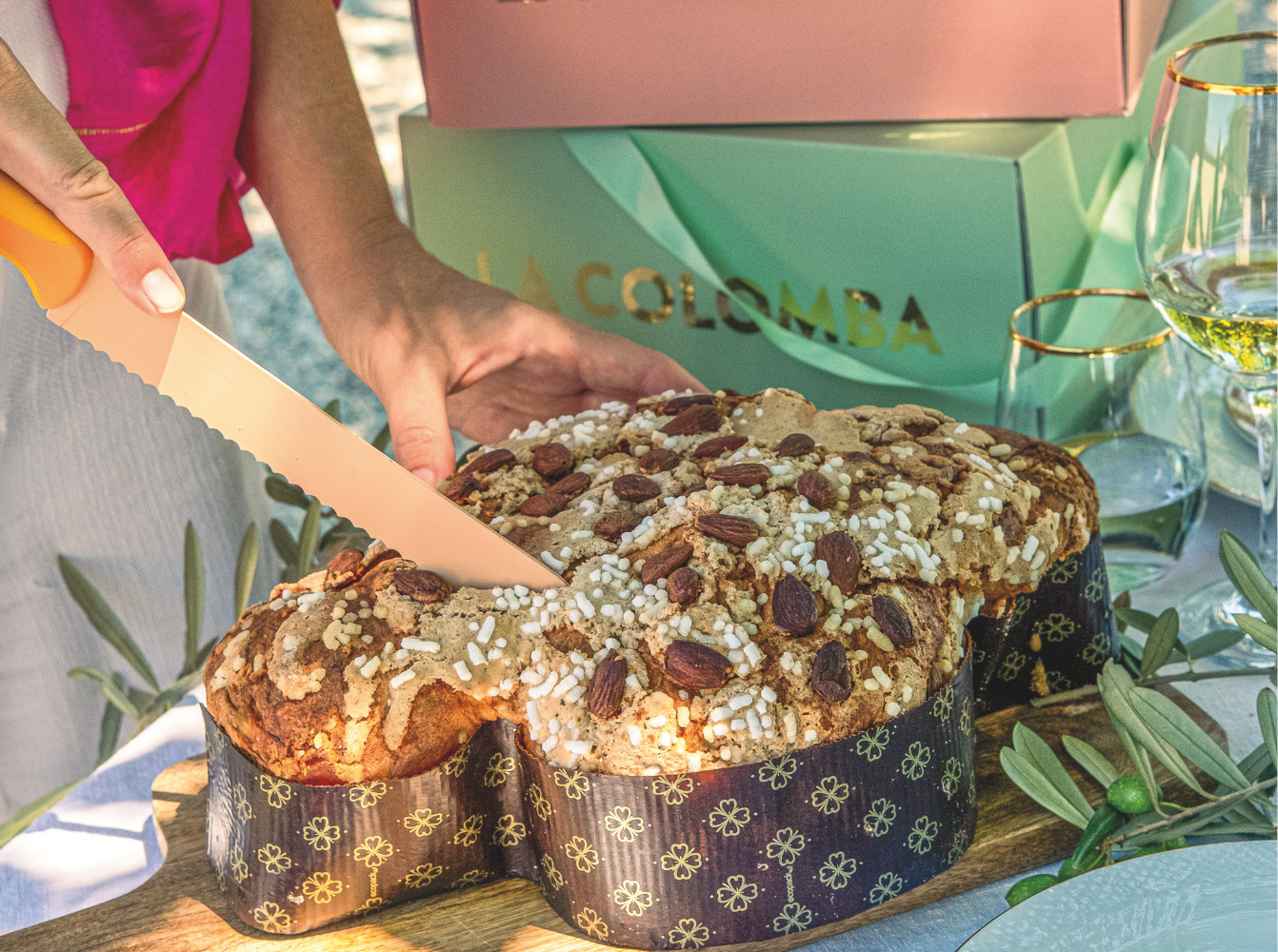 COLOMBA GRAN GALUP CON PESCA E VANIGLIA - 750G