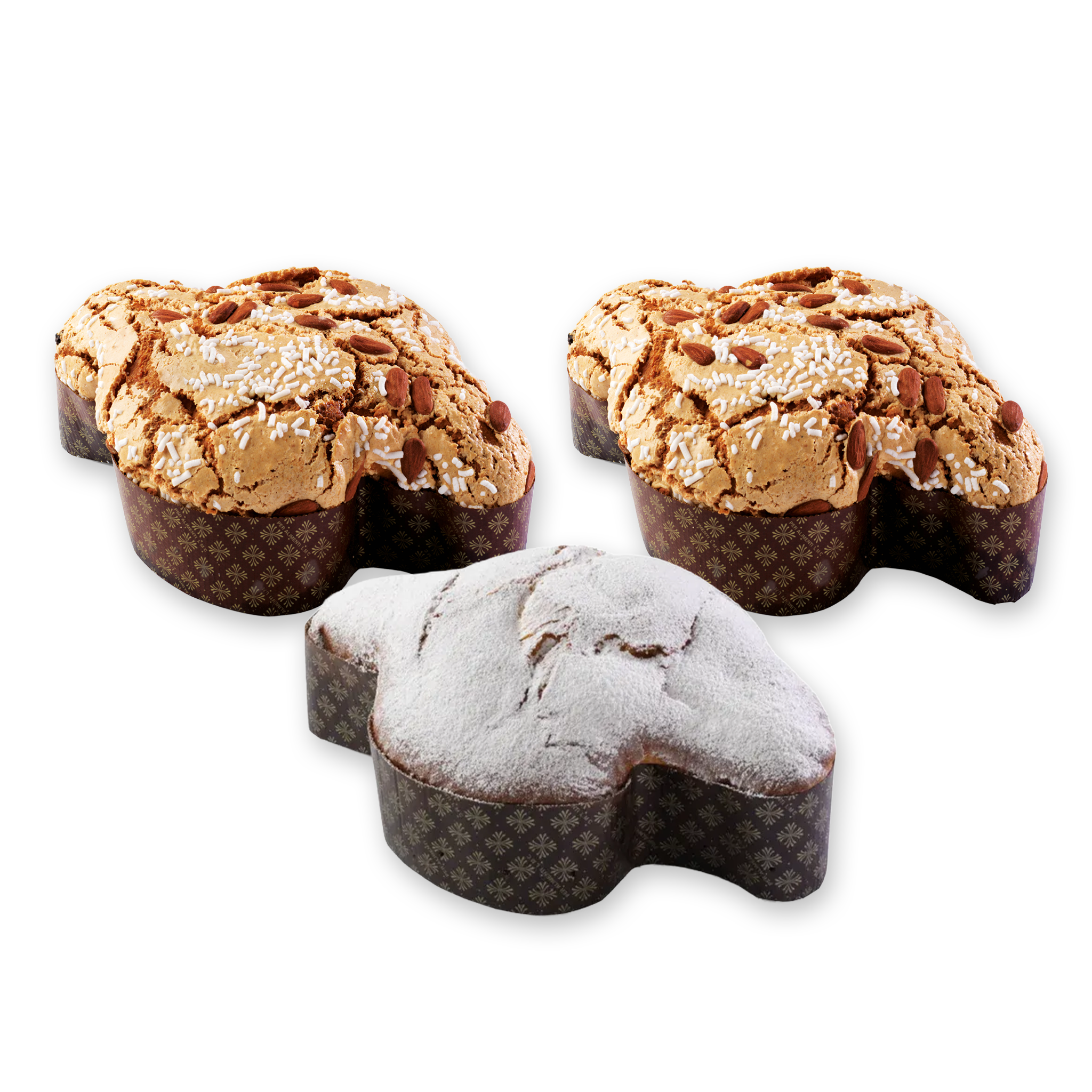 Kit 3 Colombe in cellophane