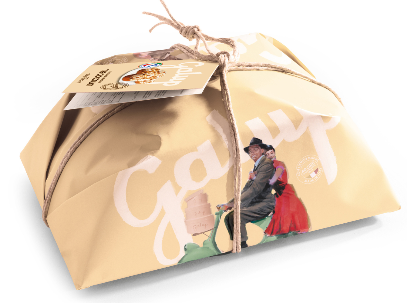 Colomba Gran Galup ai Tre Cioccolati - 750G
