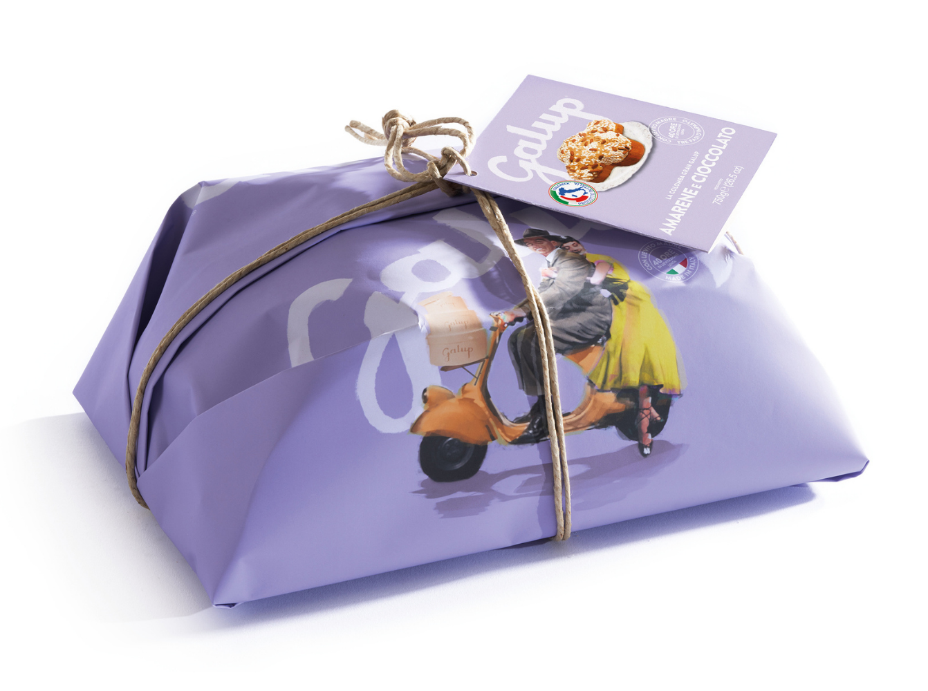 Colomba Gran Galup amarene e cioccolato - 750G