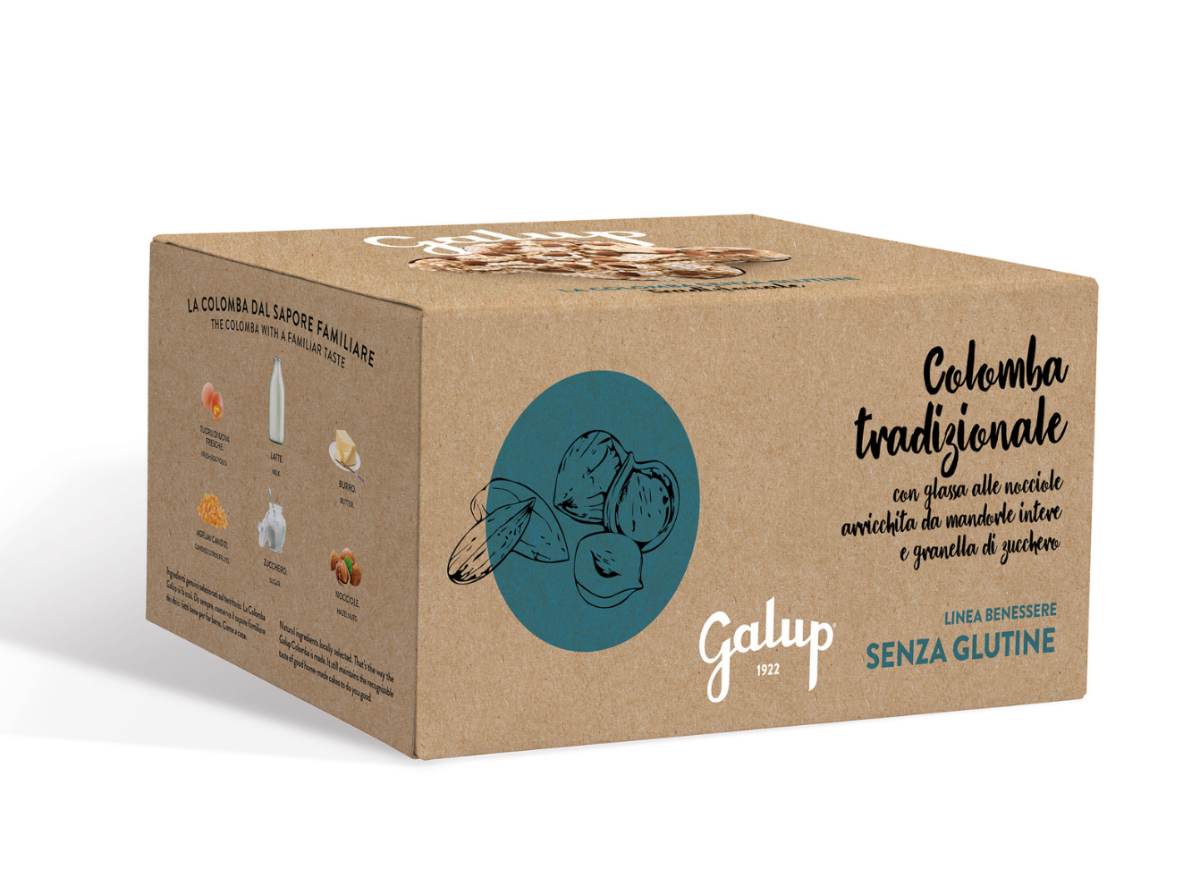 Colomba Gran Galup Tradizionale GLUTEN FREE - 400G