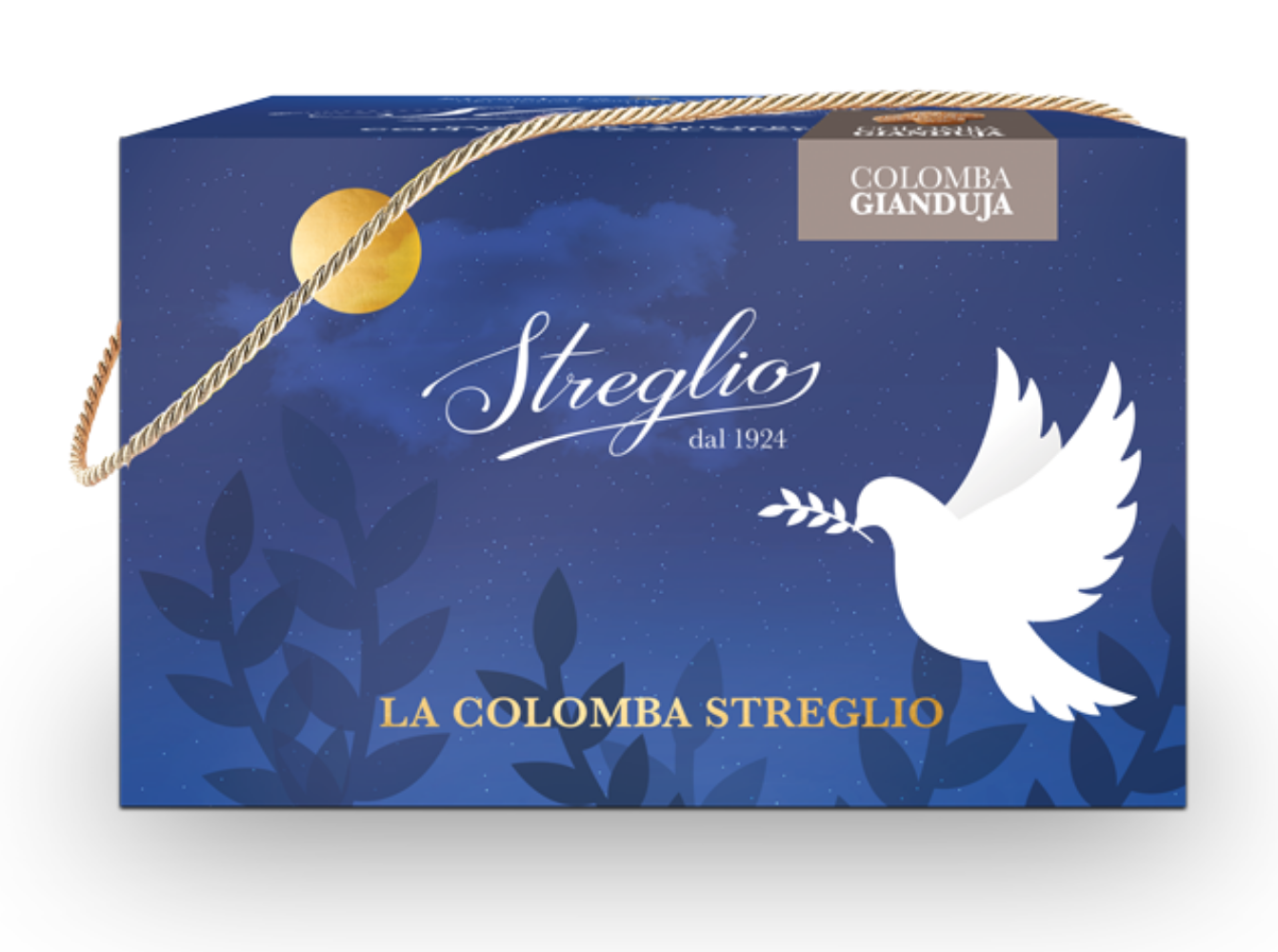 La Colomba Streglio Farcita con Crema Gianduja - 900G