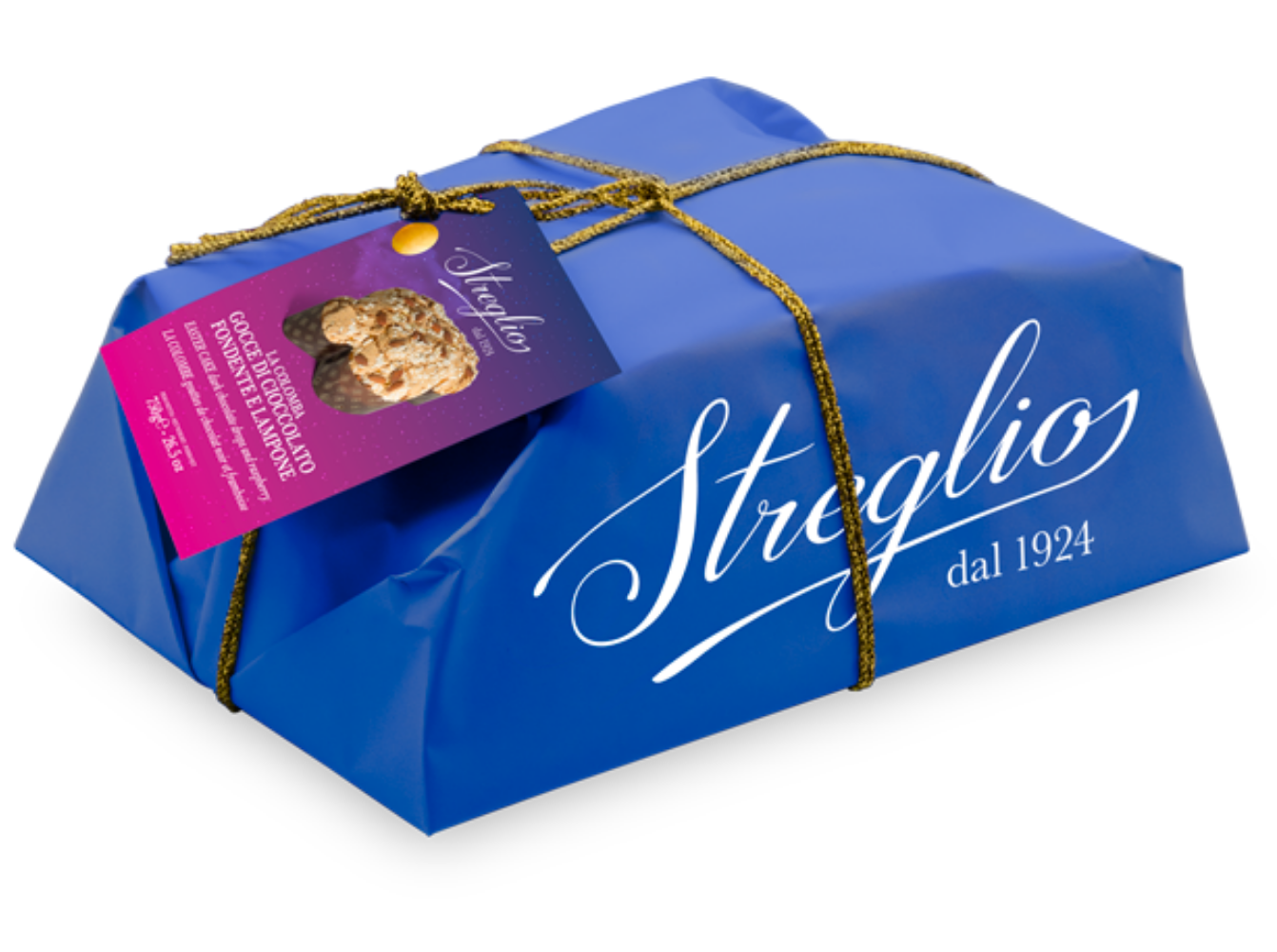 La Colomba Gocce di Cioccolato Extra Fondente e Lampone - 750G