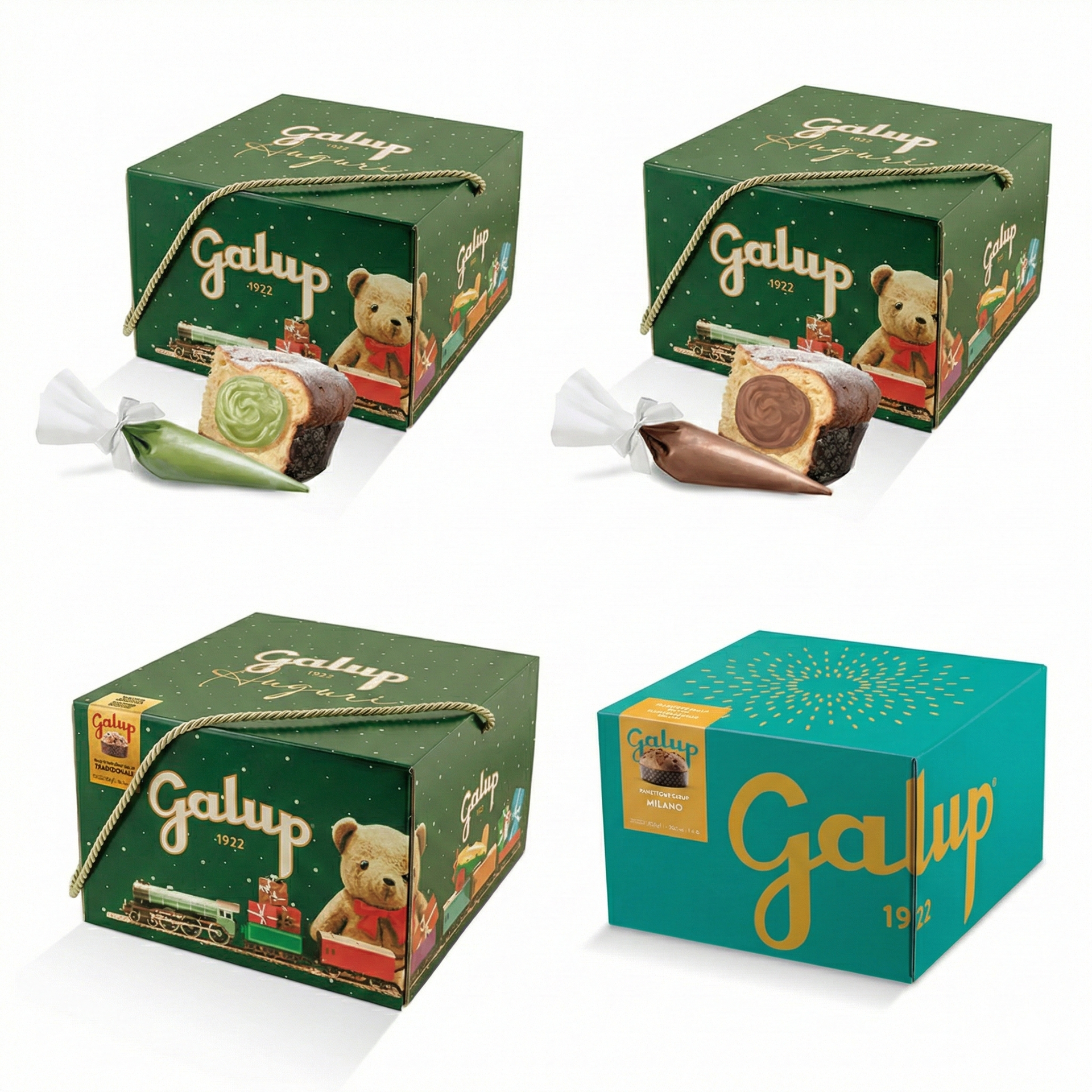 Box Tradizione - 4 Panettoni