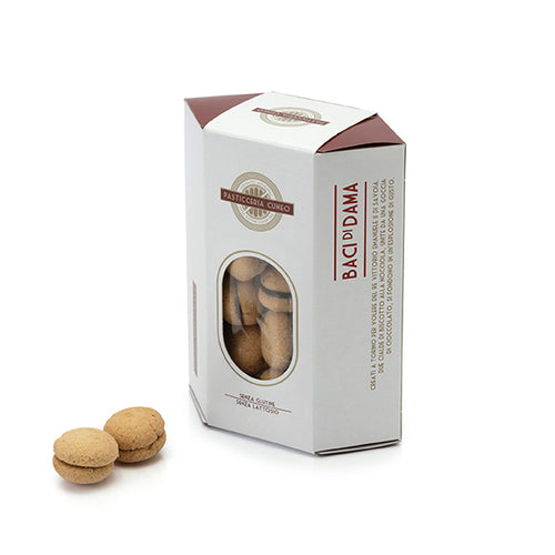 Baci di Dama senza glutine e senza lattosio - 150g