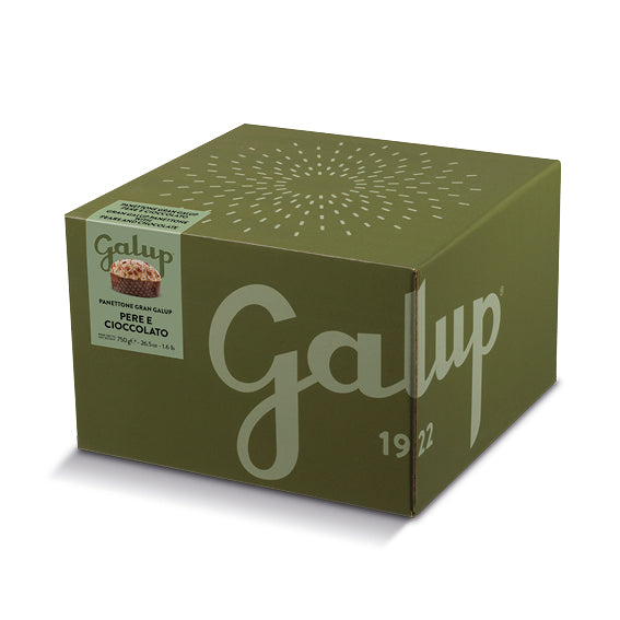 Panettone Gran Galup pere e cioccolato 750g