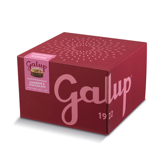 Panettone Gran Galup con amarene e cioccolato 750g