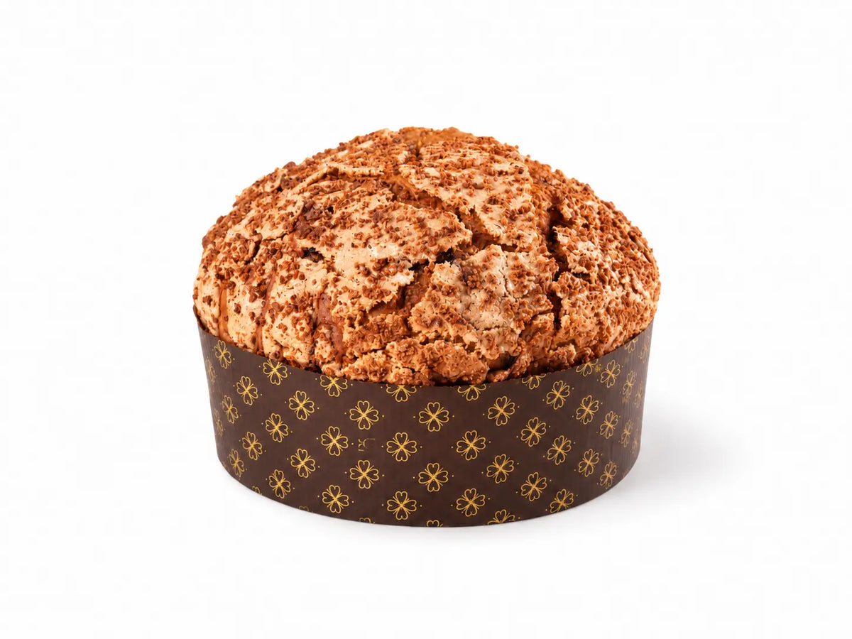 Panettone Galup con pesca, amaretto e cioccolato - 750G