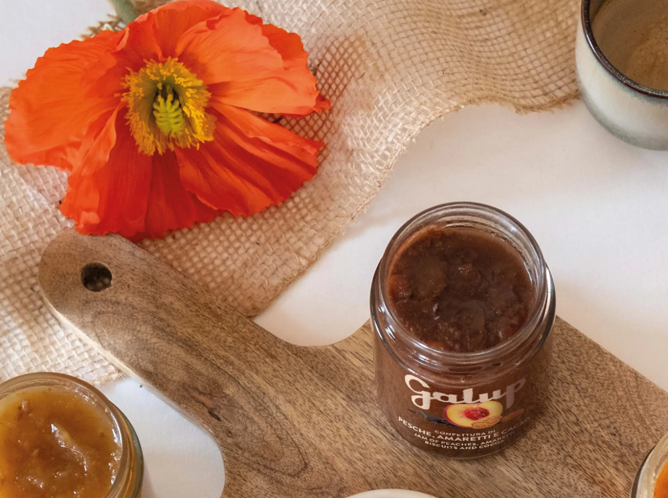 Crema di Pesche; Amaretti e Cacao | Novità| 350g