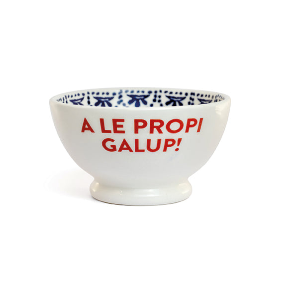 Handcrafted and hand-painted ceramic bowl