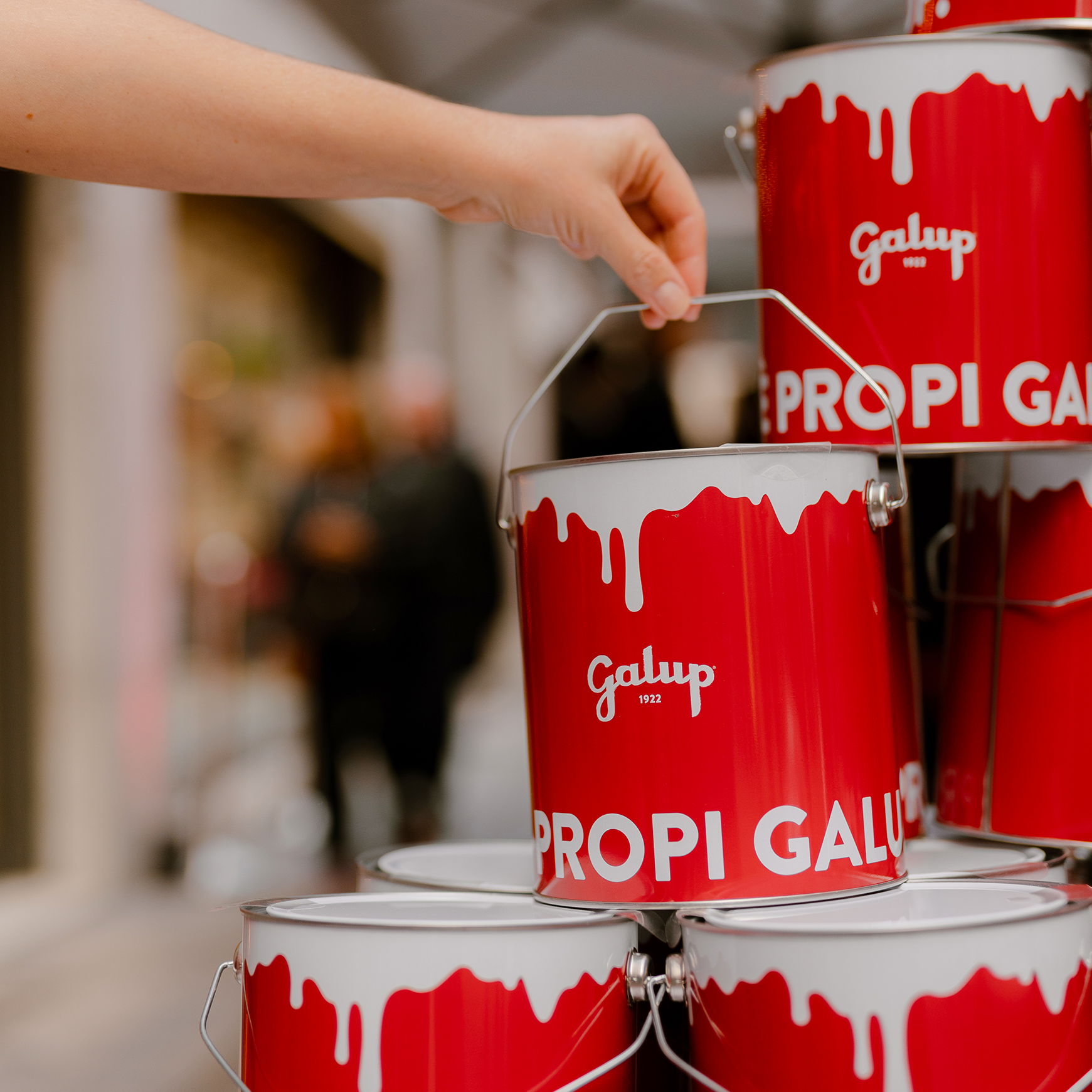 LATTA PITTORE con panettoncino Gran Galup Tradizionale 300g