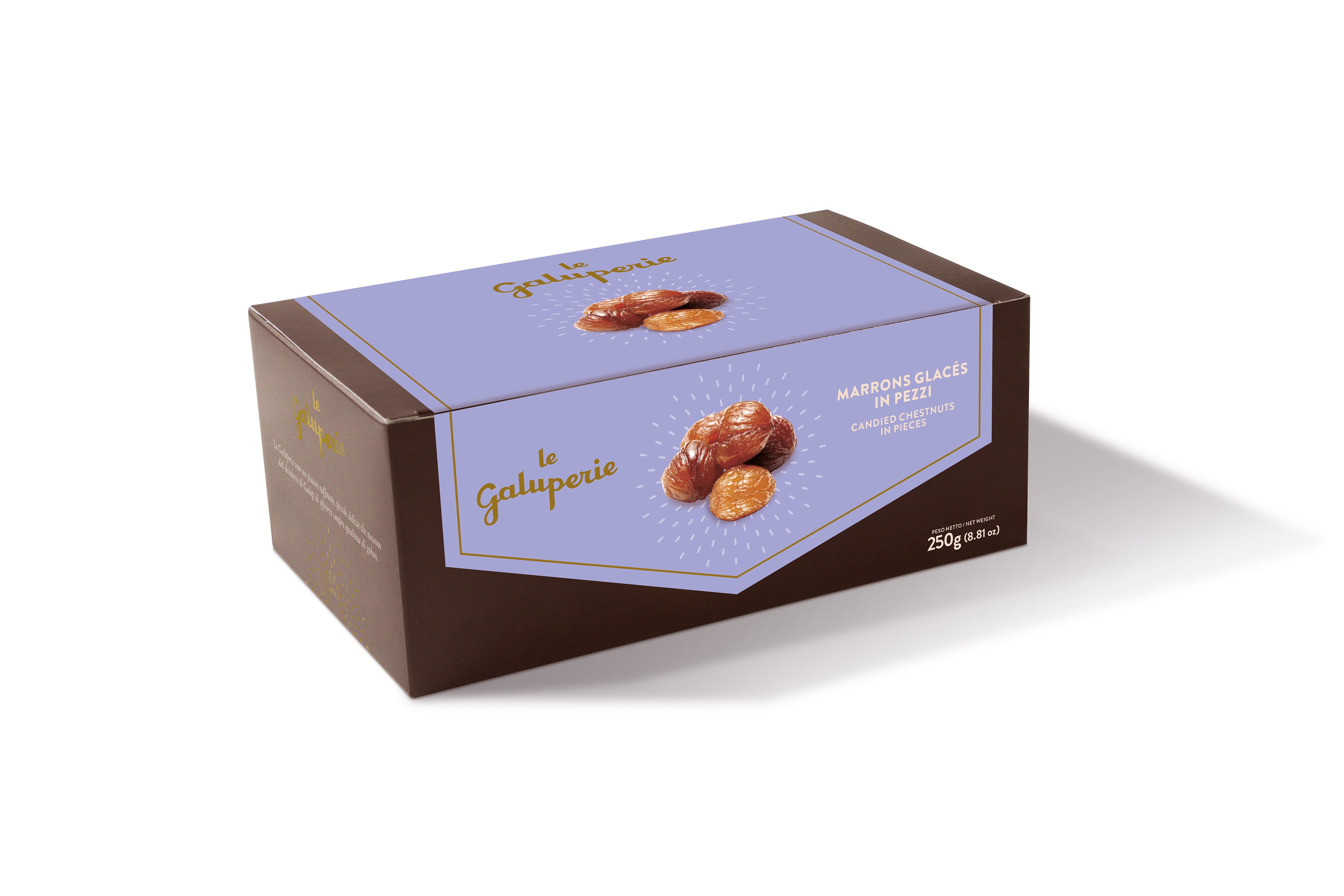 Marrons Glacés in pezzi 250g