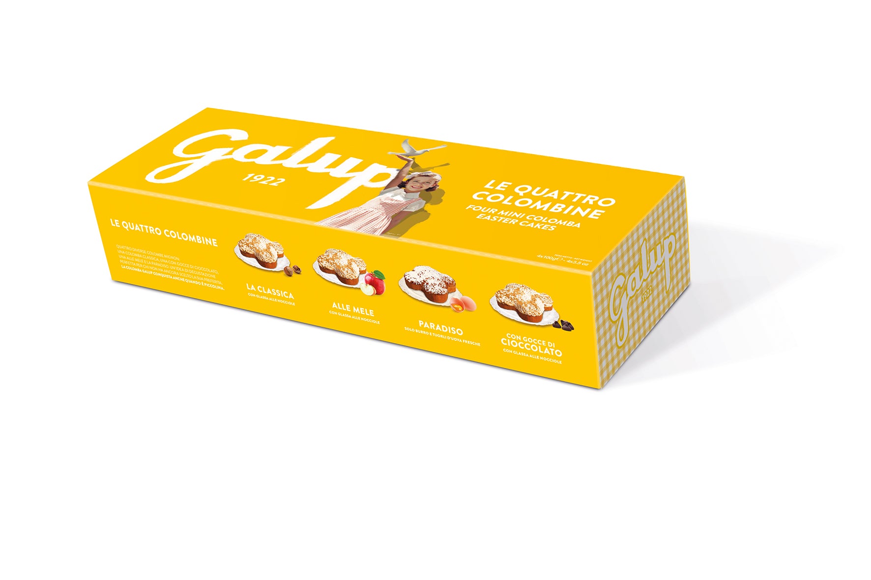 Mix Colombine Gran Galup | 4 x 100g - Linea Vichy