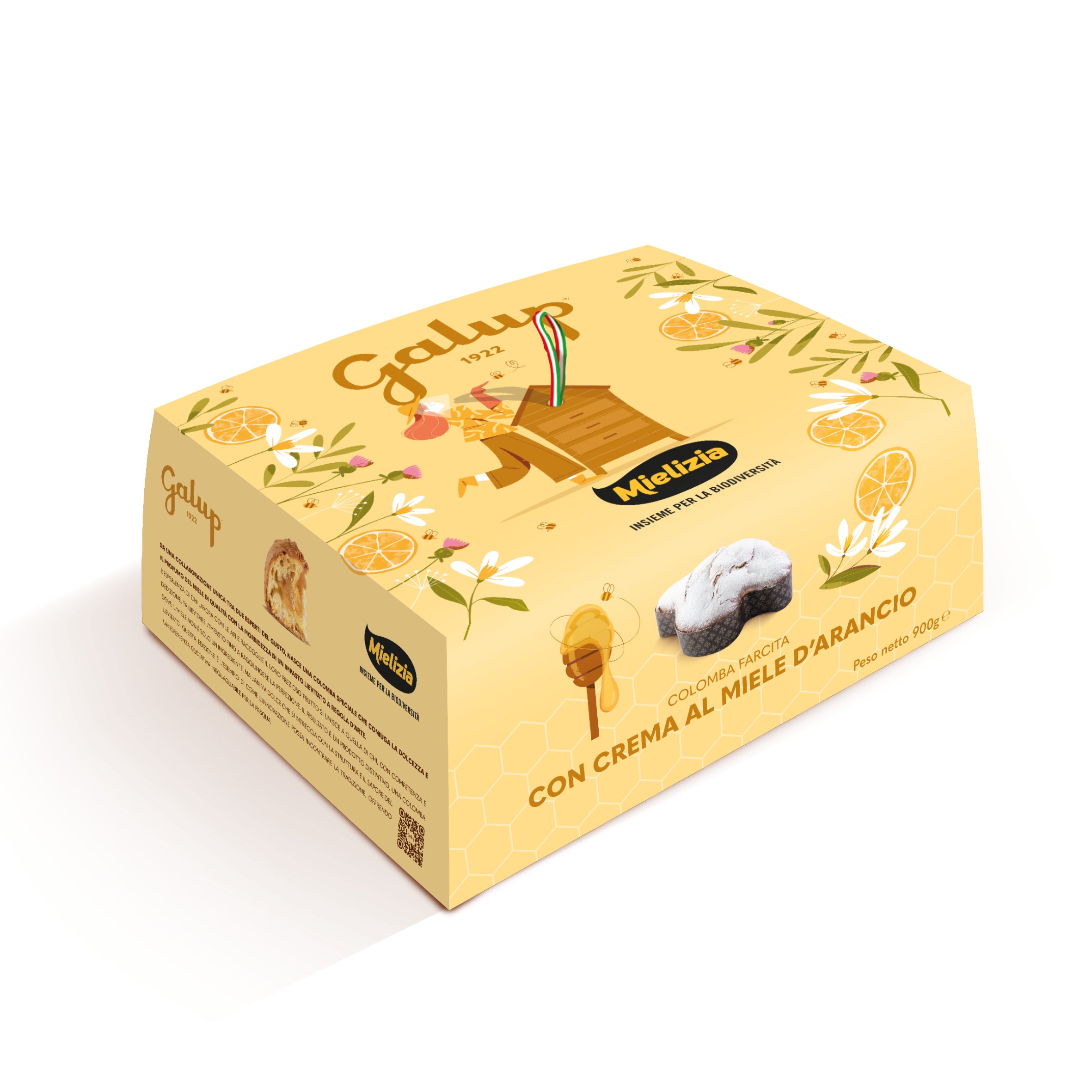 Colomba Farcita con crema Mielizia - 900g