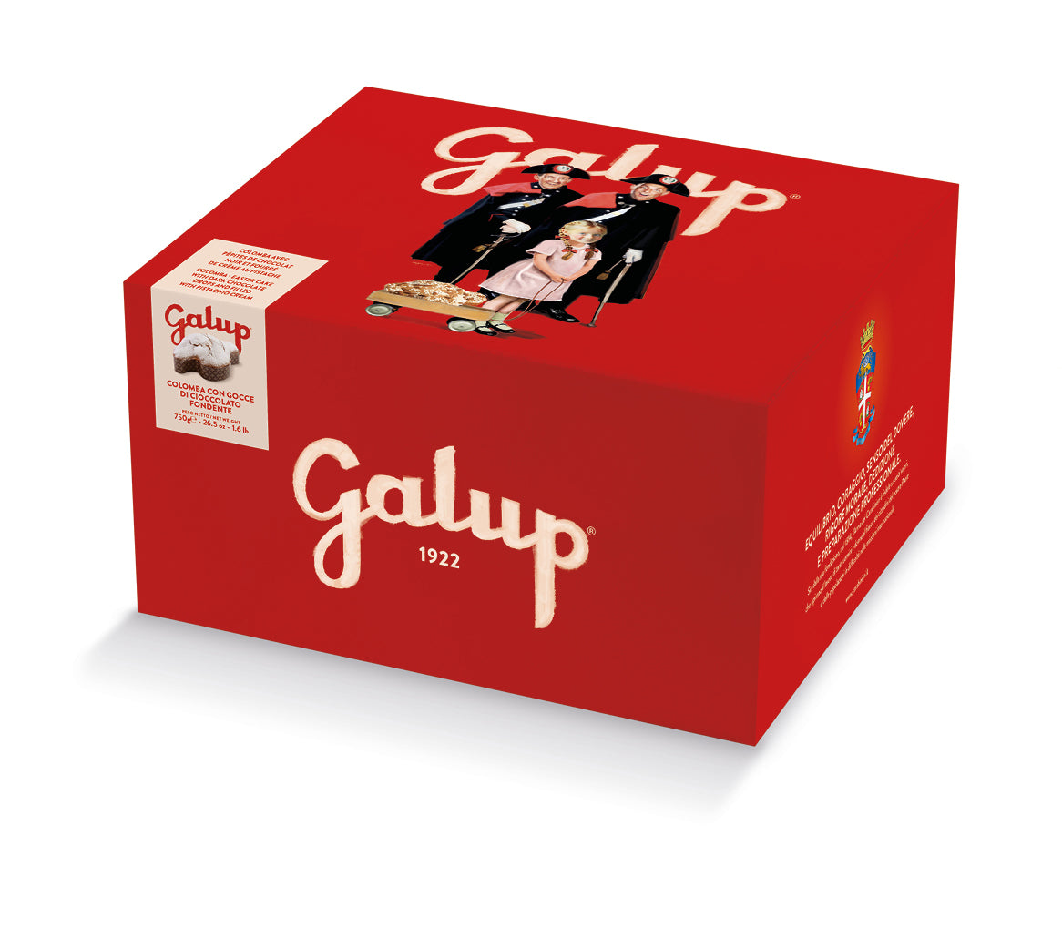 Colomba Milano con gocce di cioccolato 750g - Carabinieri
