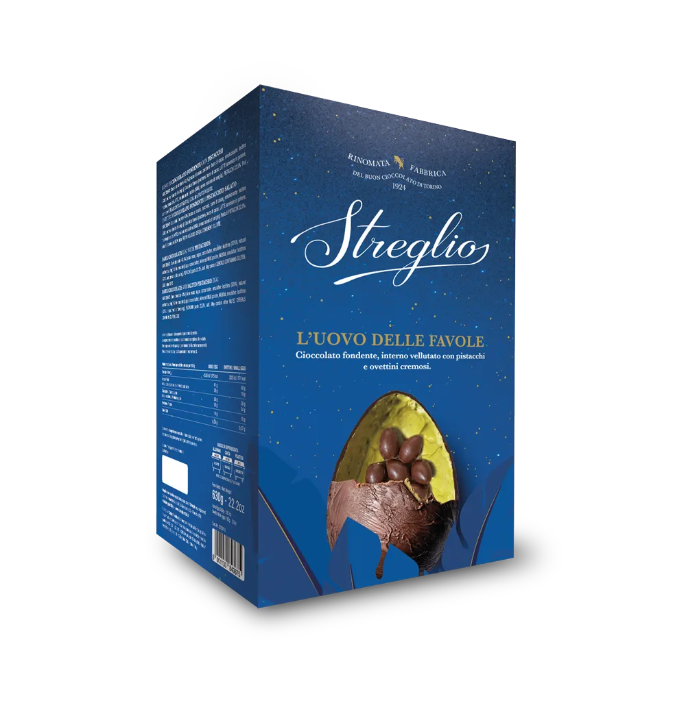 L’UOVO DELLE FAVOLE FONDENTE E PISTACCHIO - 630G