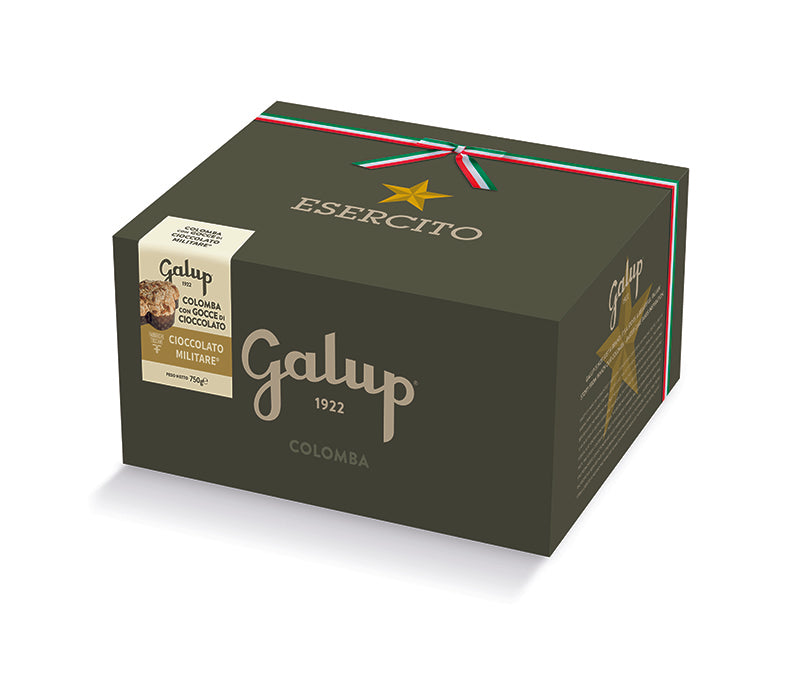 Colomba con gocce di cioccolato Militare 750G