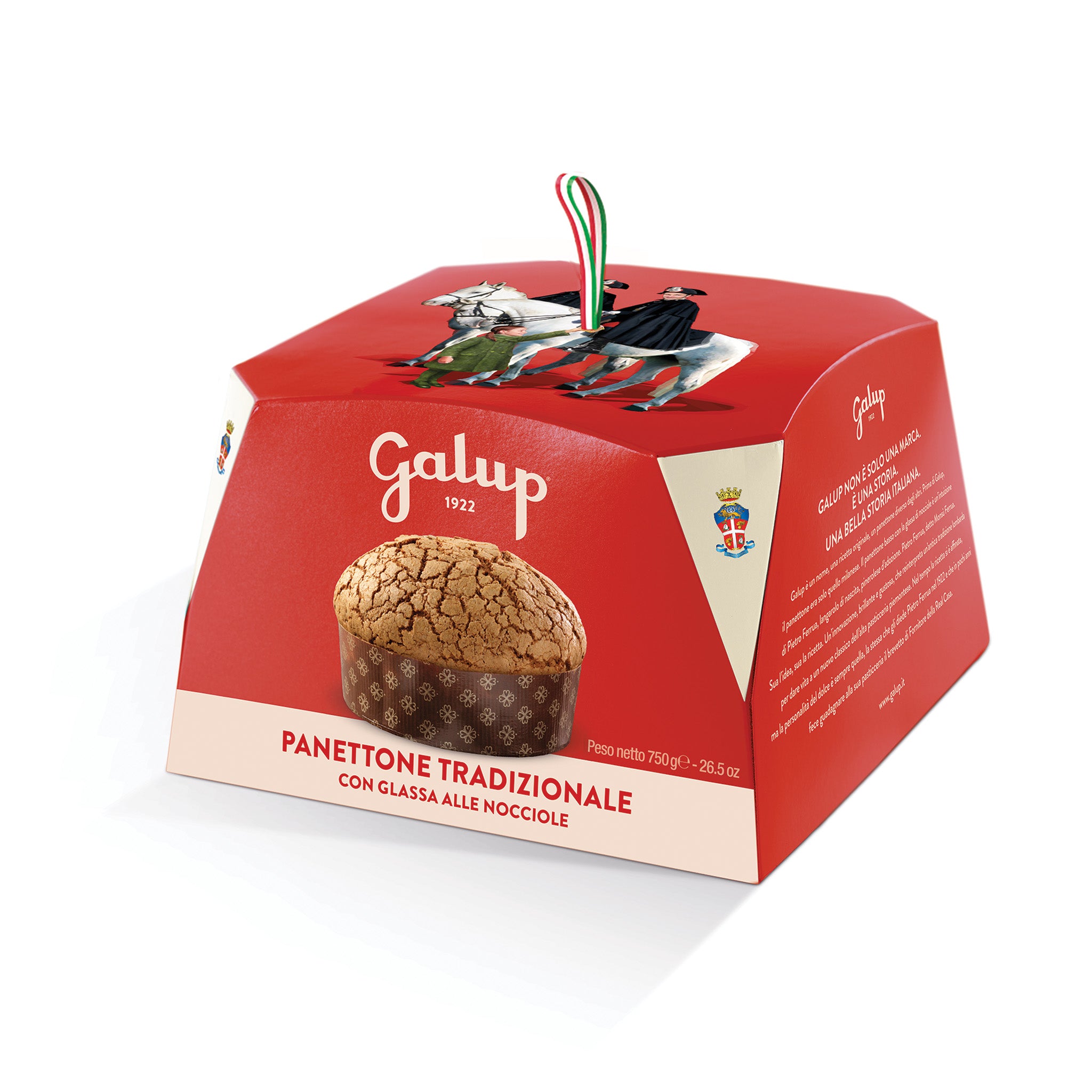Panettone Glassato Tradizionale 750g - Carabinieri - Preordina