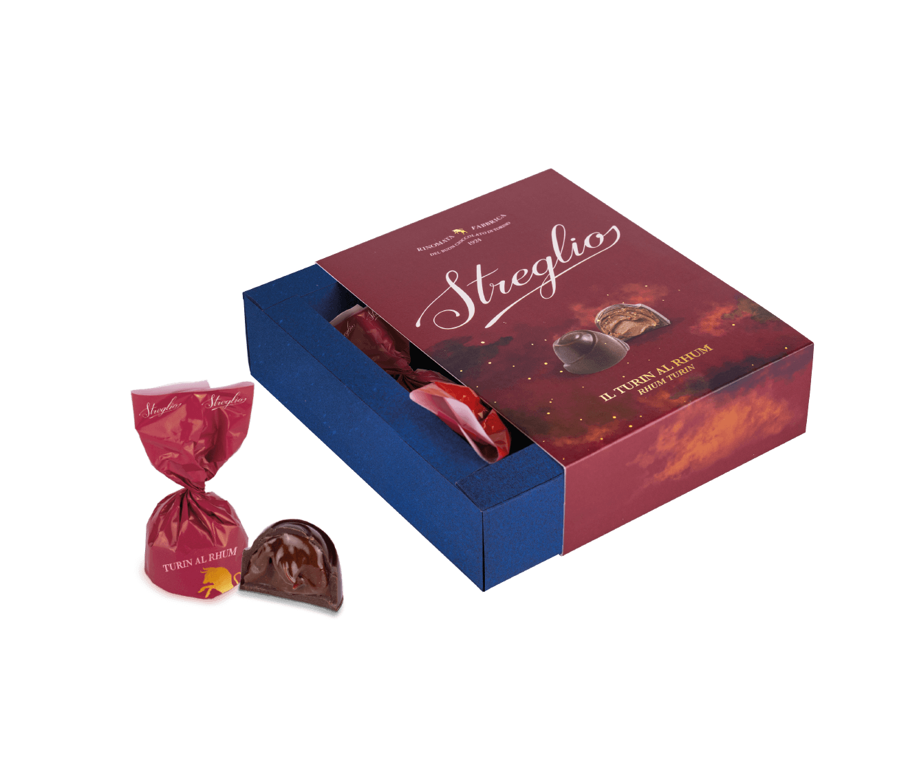 Astuccio I Turin al Rhum Streglio 100g - Galup® Store Ufficiale