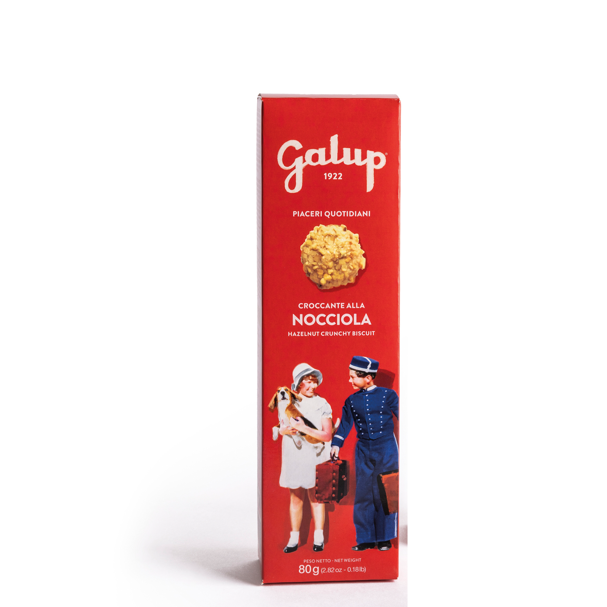 Croccante alla Nocciola con granella di Nocciola - 80g