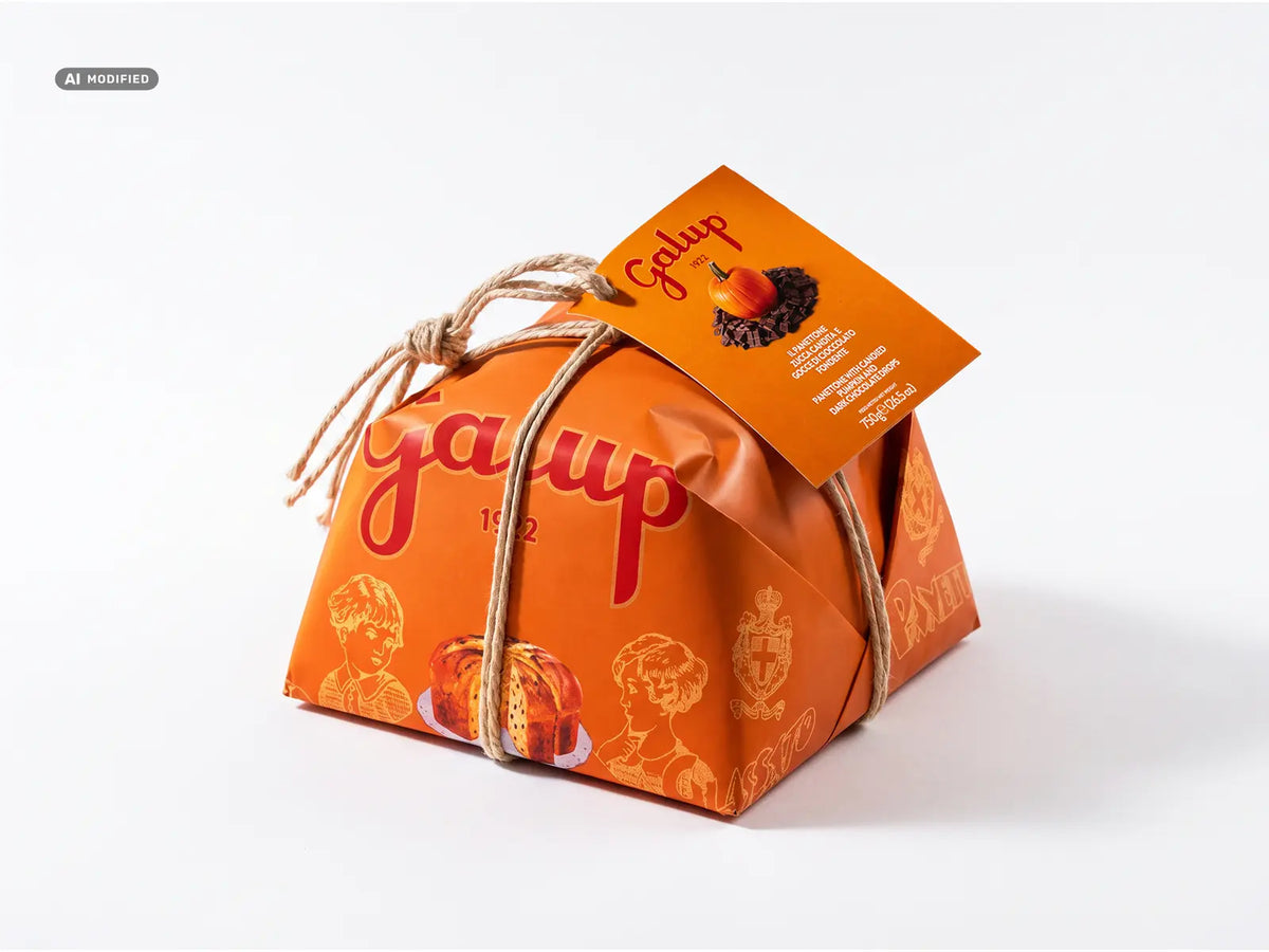 Panettone autunnale Zucca e Cioccolato - 750g