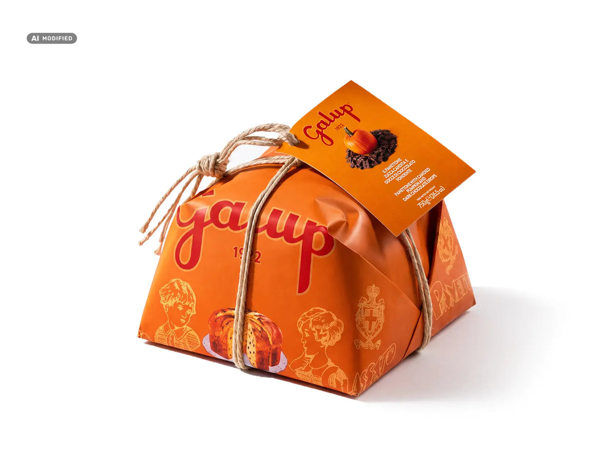Panettone autunnale Zucca e Cioccolato - 750g