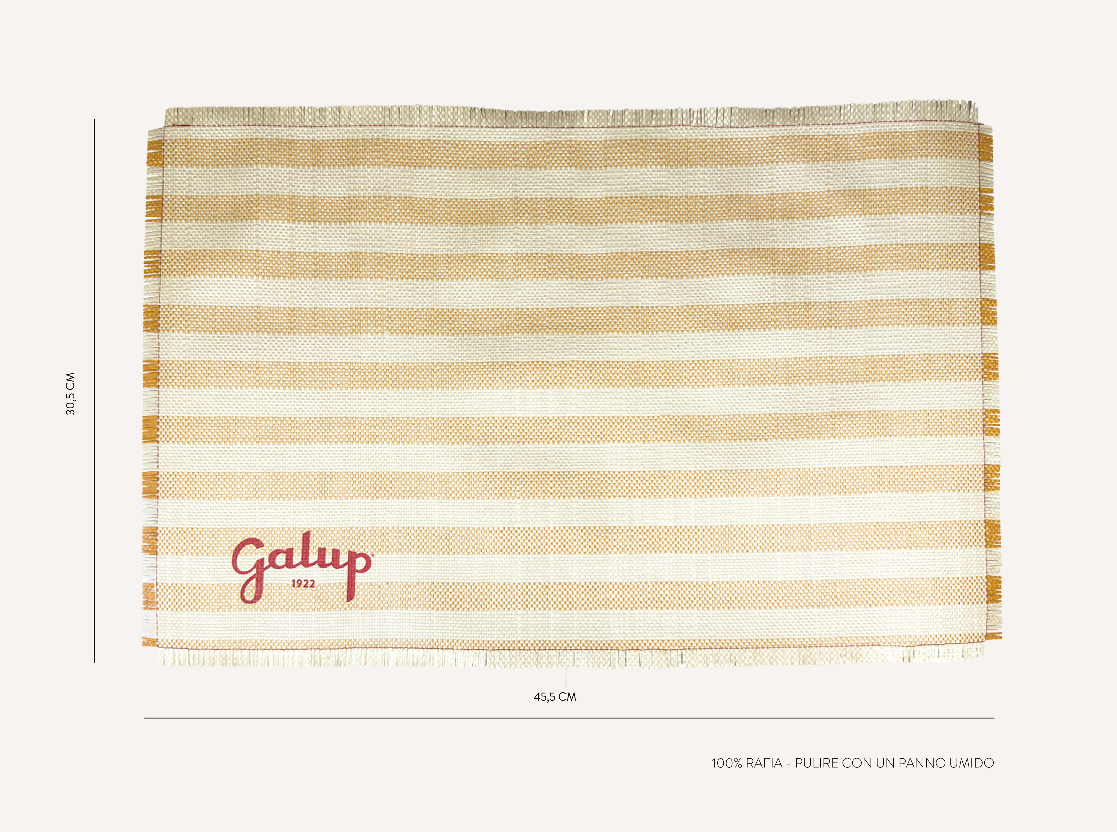 Kit 2 Tovagliette Galup - Colori Vivi