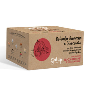 Colomba Gran Galup con amarene e cioccolato - GLUTEN FREE 400g - Galup® Store Ufficiale